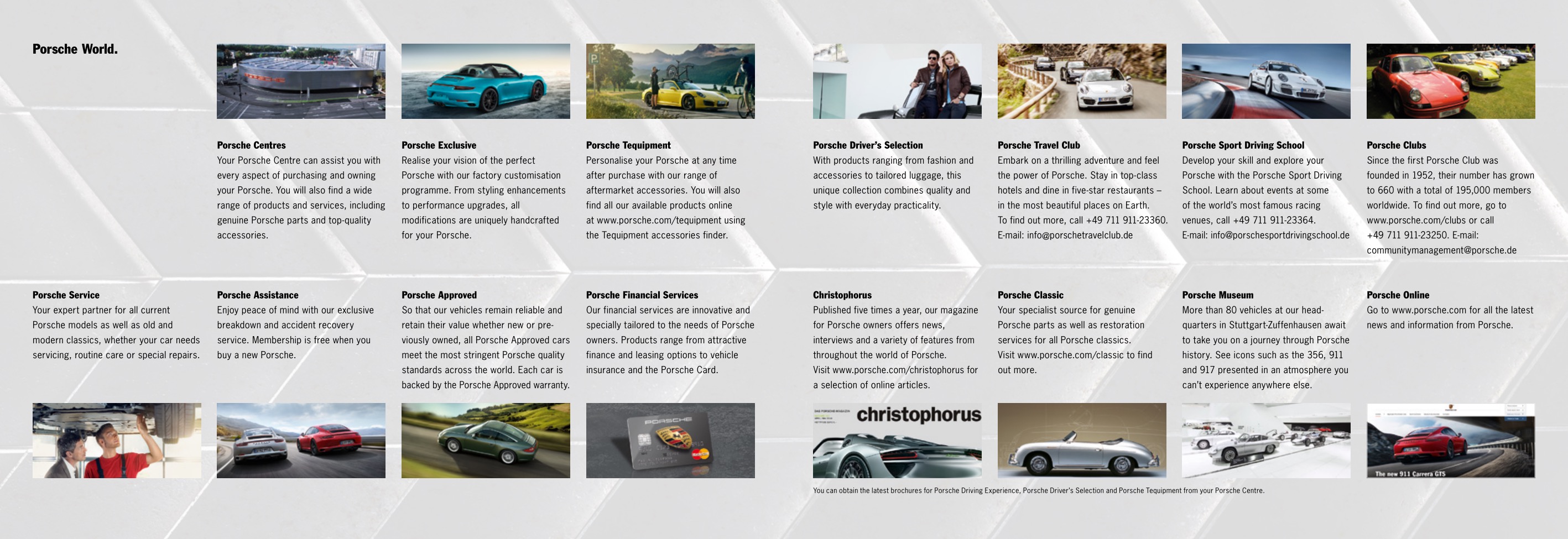 2017 Porsche 911 GTS Brochure Page 10